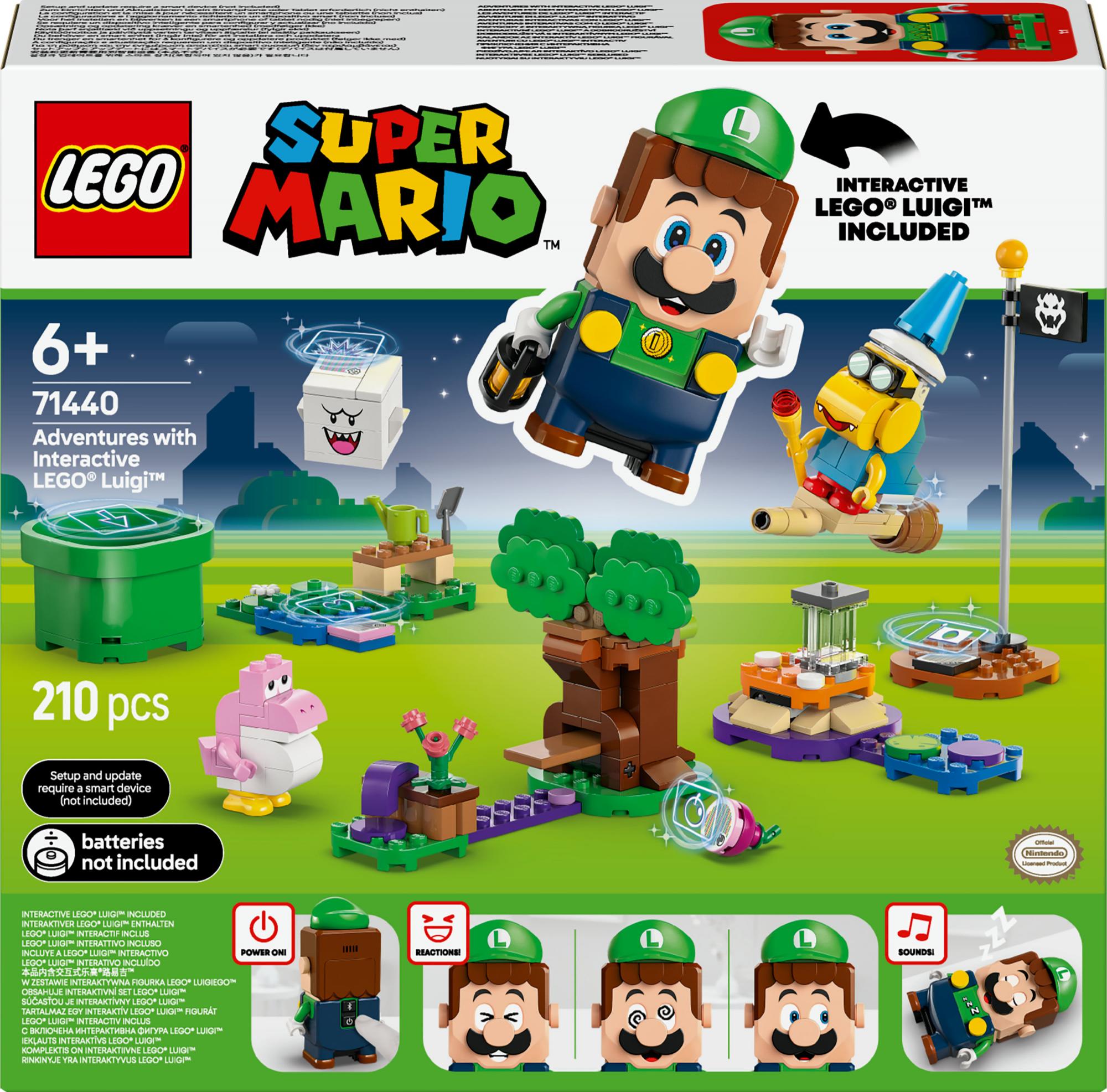 Lego 71440 Super Mario Adventures With Interactive Lego Luigi Geekd Dk