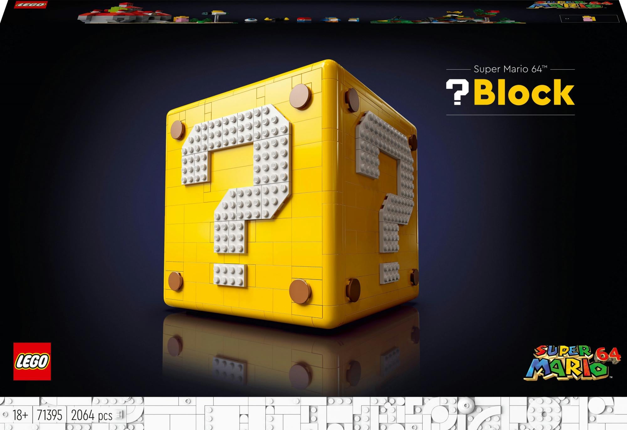 Lego Super Mario Question Mark Block  71395  Geekd Dk