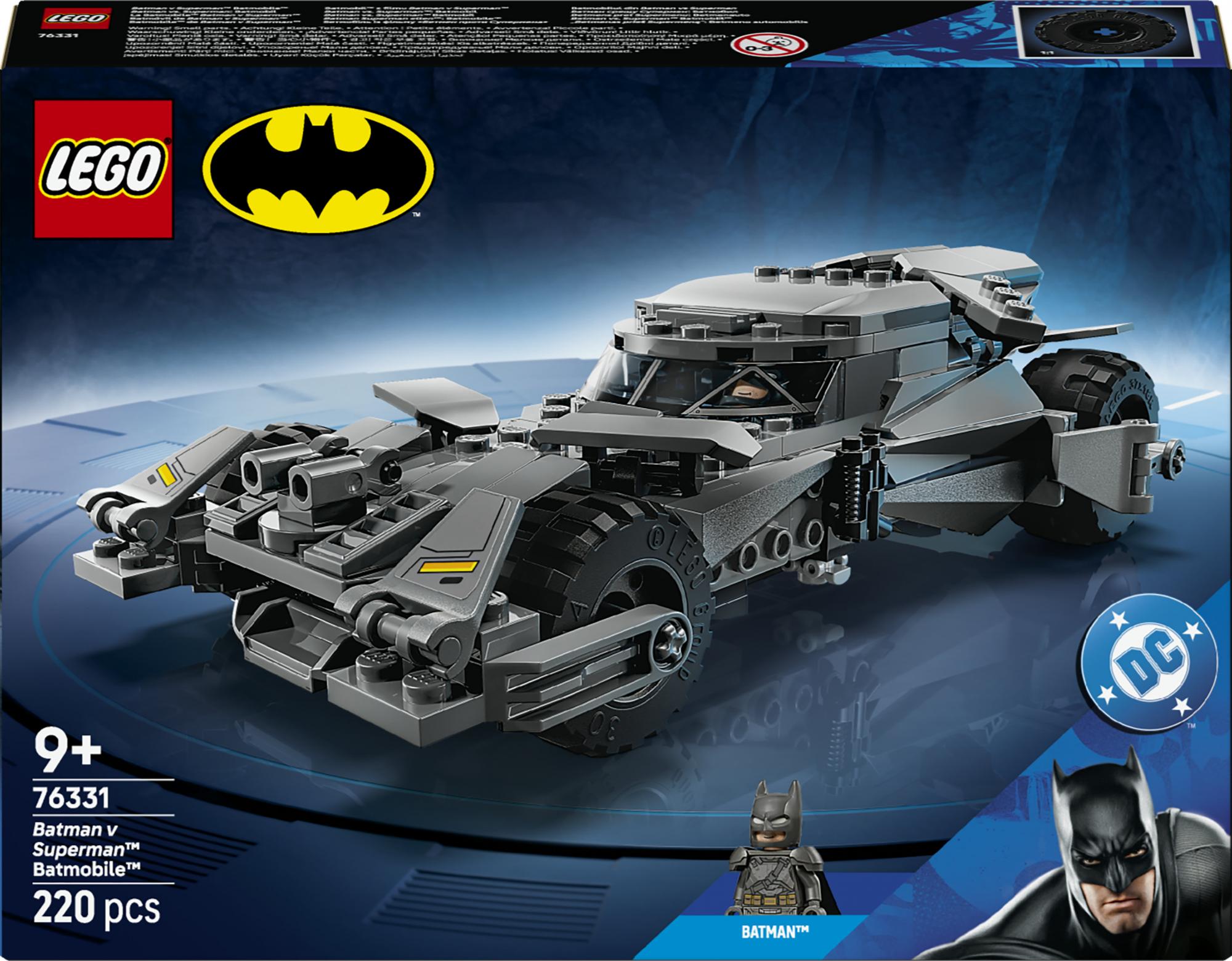 Lego Superhelte Batmobile Fra Batman Mod Superman Geekd Dk