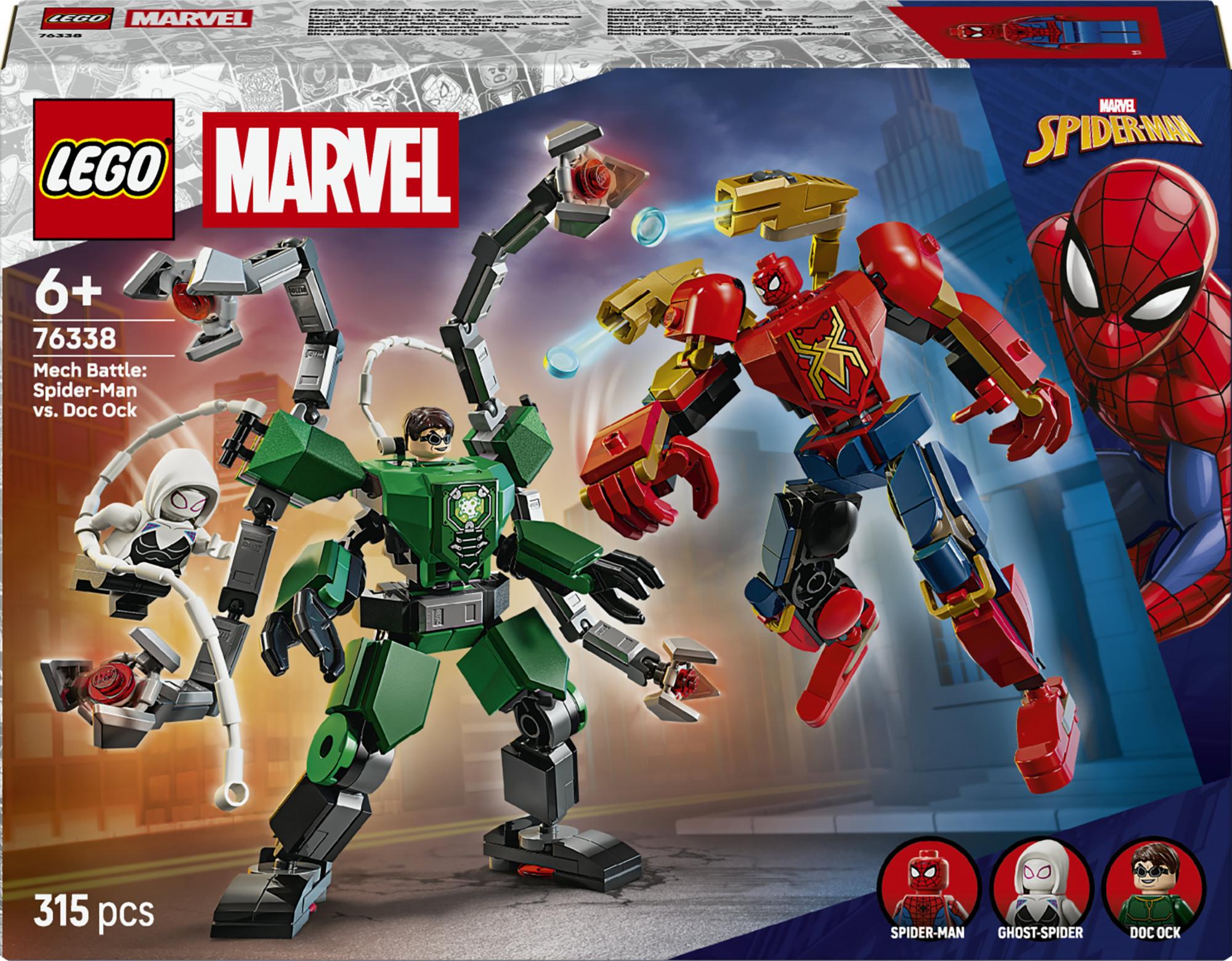 Lego Superhelte Mech Kamp Spider-man Mod Doc Ock Geekd Dk
