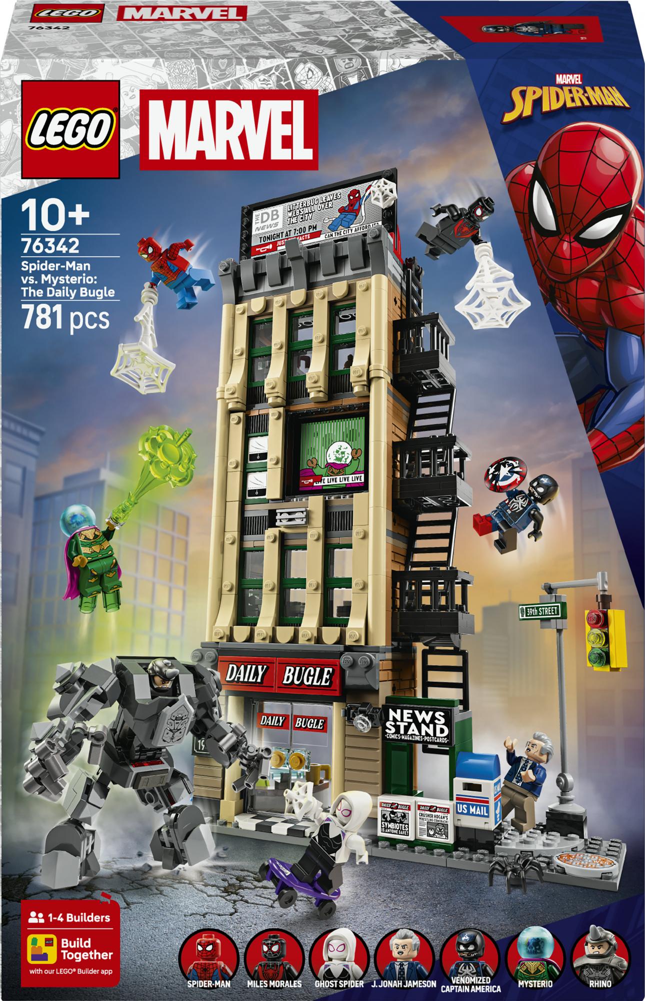 Lego Superhelte   Spider-man Mod Mysterio: Daily Bugle Geekd Dk
