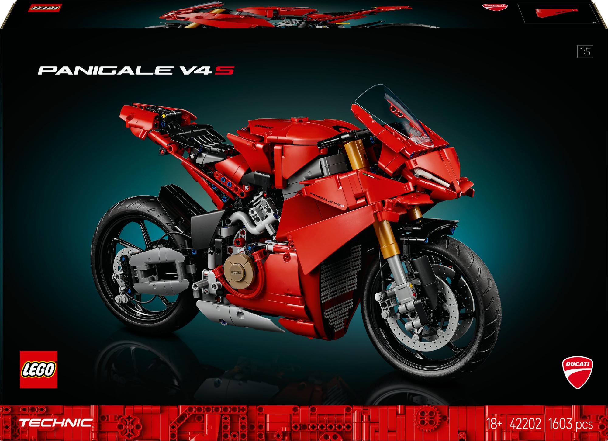 Lego 42202 Technic Ducati Panigale V4   Motorcycle