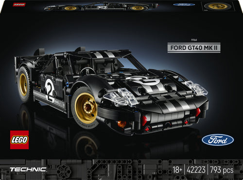 Lego Technic 1966 Ford Gt40 Mkii Rennwagen Geekd Dk