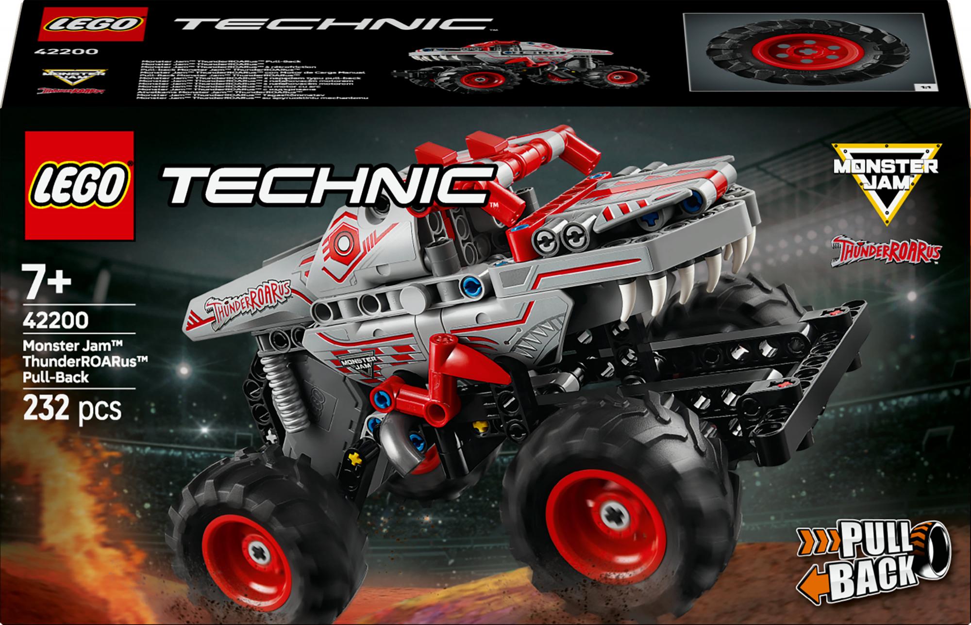 Lego 42200 Technic Monster Jam Thunderroarus Geekd Dk
