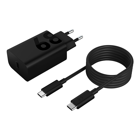 Lenovo 68w Usb-  Adapter With Cable Black