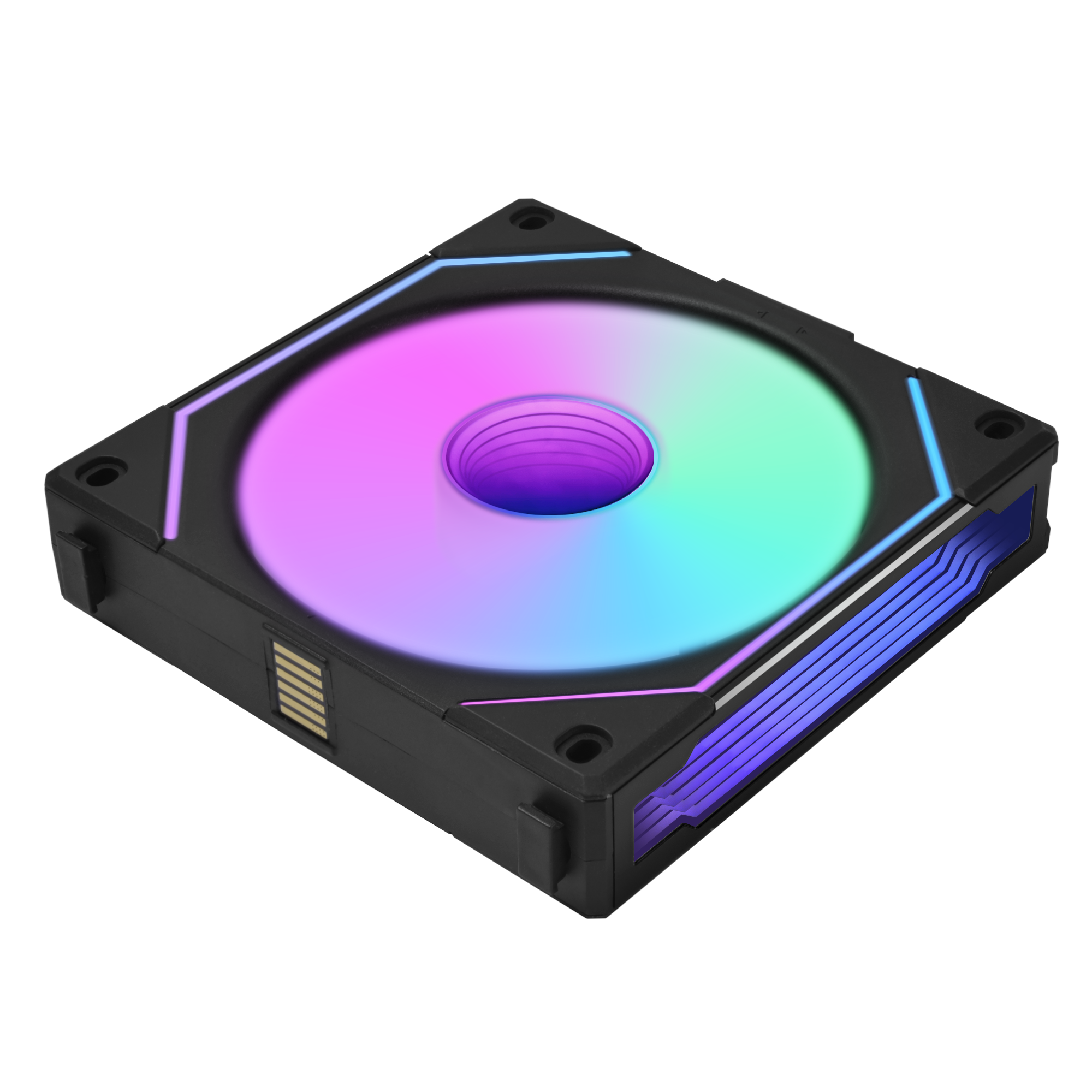 Lian Li Uni Fan Sl Inf Blæser Sort 120mm Infinity Rgb  Pwm Kabinet Blæser Geekd Dk