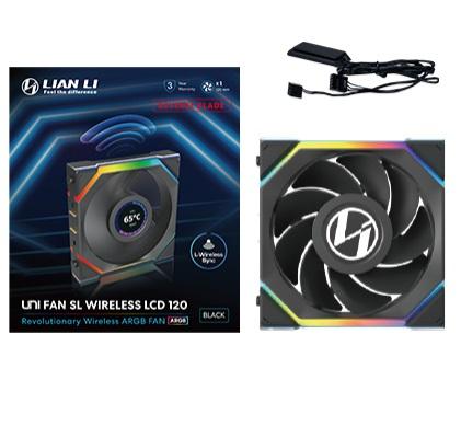 Lian Li Uni Fan Sl Wireless Lcd Reverse  Sort 120mm