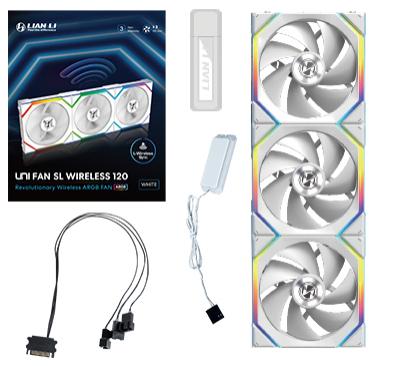 Lian Li Uni Fan Sl Wireless   -pak  Hvid 120mm