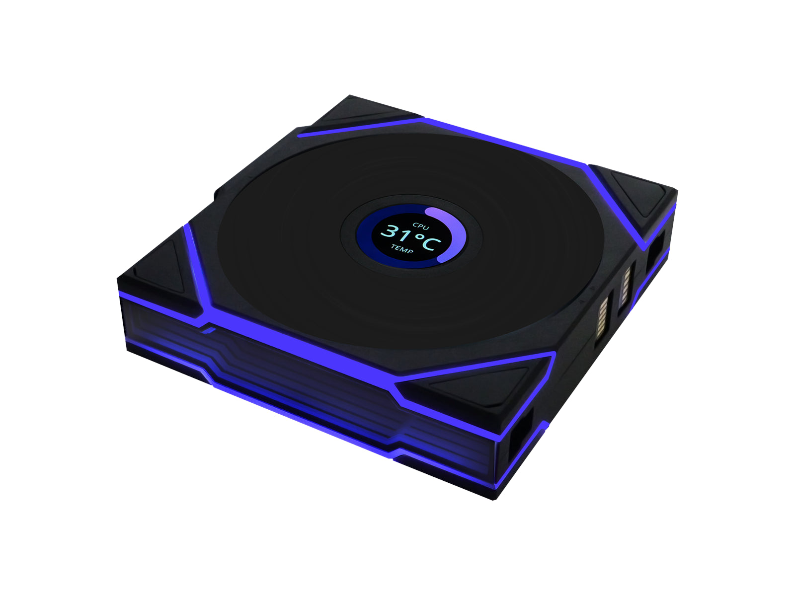 Lian Li Uni Fan Tl Wireless Lcd Reverse  Sort 120 Kabinet Blæser Geekd Dk