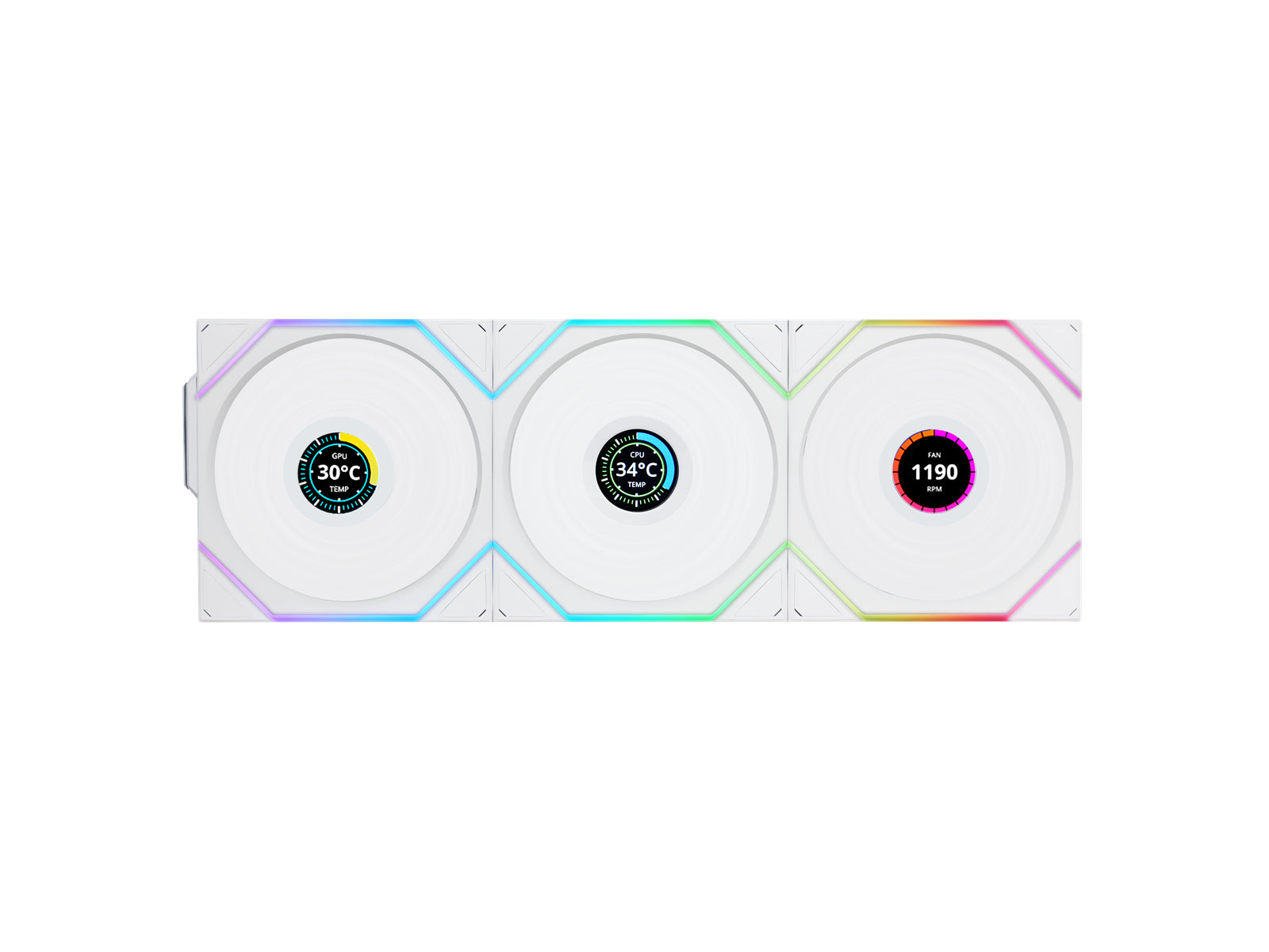 Lian Li Uni Fan Tl Wireless   -pak  Hvid 120 Kabinet Blæser Geekd Dk