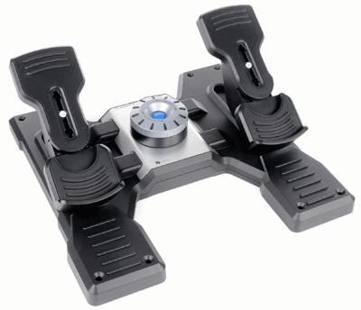 Logitech   Saitek Pro Flight Rudder Pedals Flight Tilbehør Geekd Dk