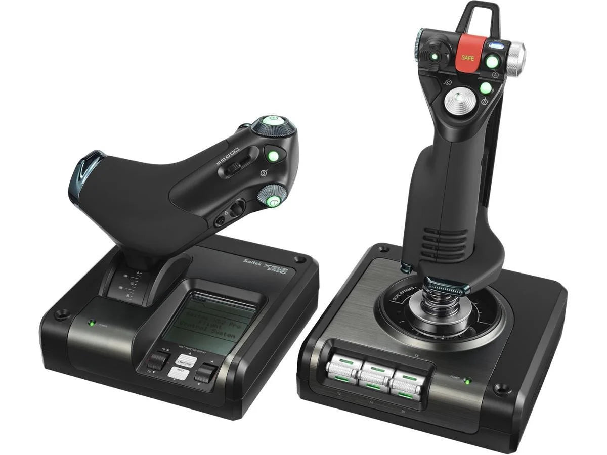 Logitech   Saitek X52 Pro Flight Control System  Pc
