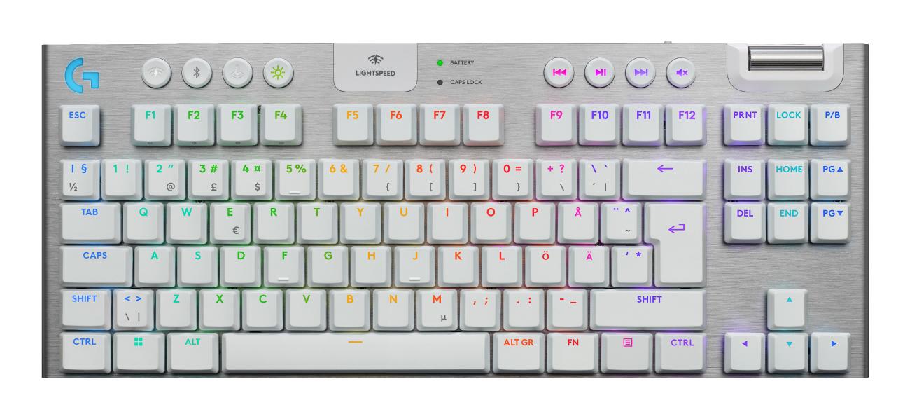 Logitech G915   Lightspeed Tkl Low-profile Wireless Gaming Keyboard