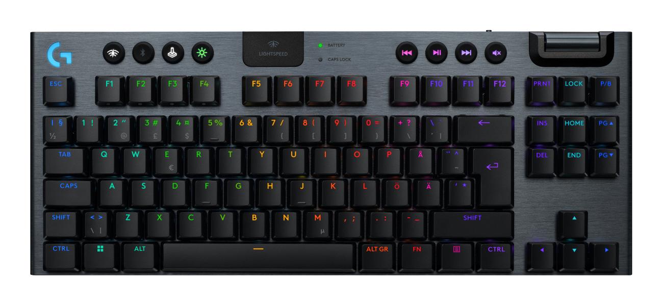 Logitech G915   Lightspeed Tkl Low-profile Wireless Gaming Keyboard