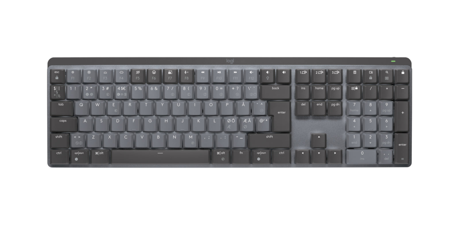 Logitech Master Series Mx Mechanical Tastatur Mekanisk