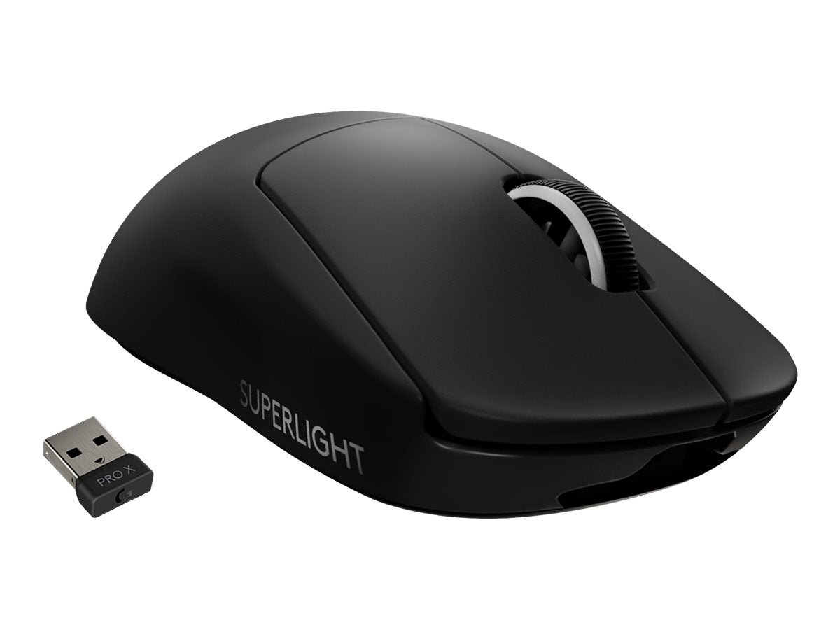 Logitech Pro   Superlight Wireless Gaming Mouse Optisk Trådløs Sort Mus Geekd Dk