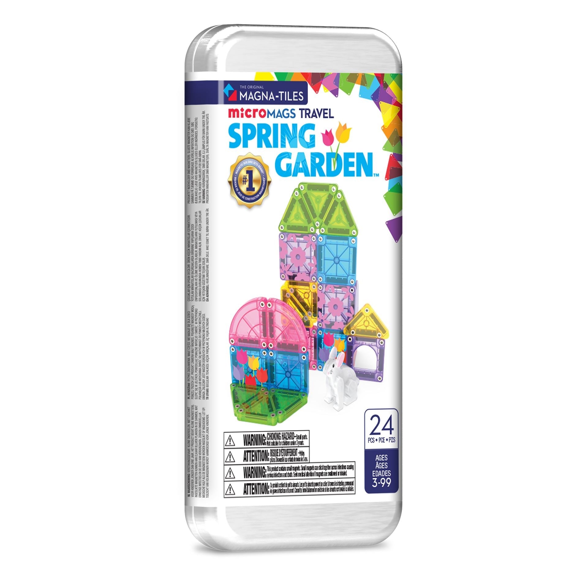Magna-tiles Micromags Spring Garden   Magnetisk Byggesæt Geekd Dk