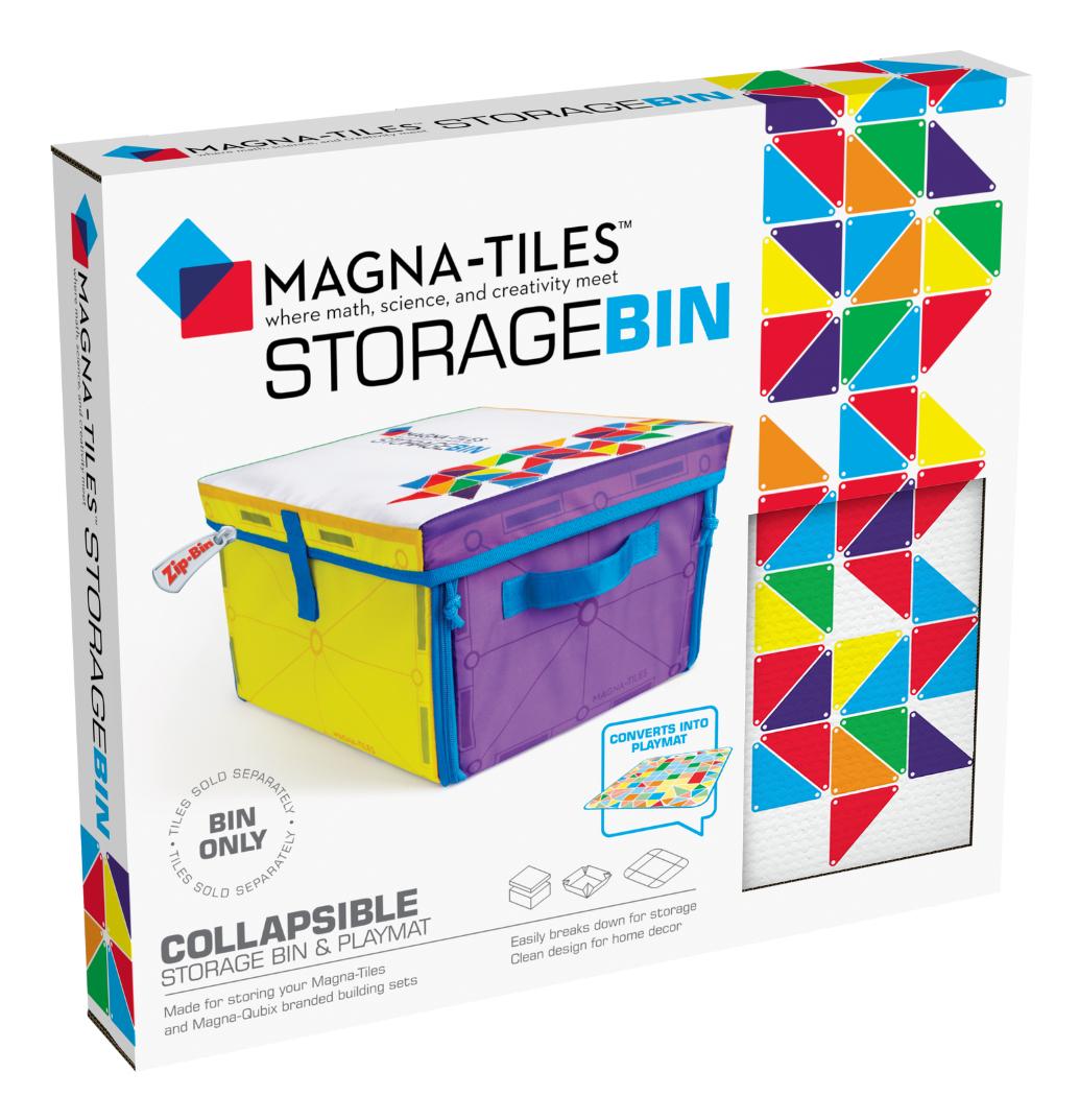 Magna-tiles Storage Bin   Opbevaringsboks   Legemåtte Byggesæt Geekd Dk
