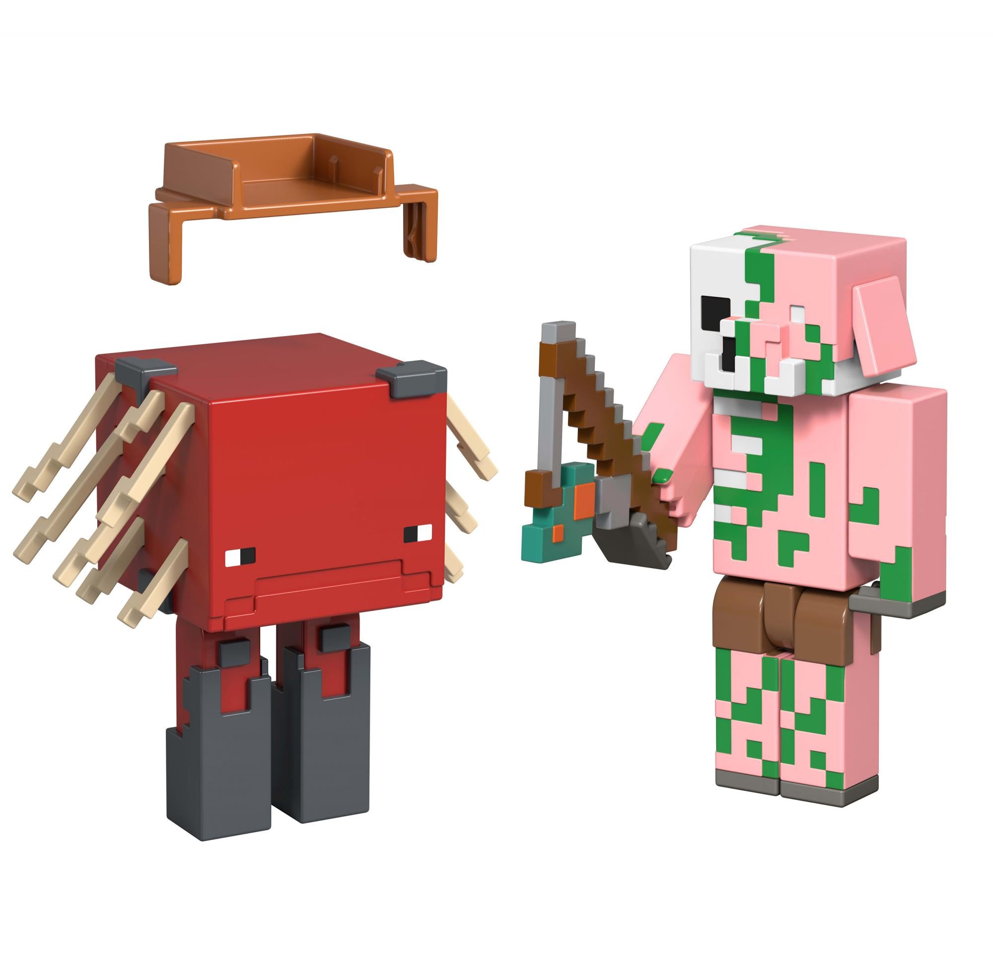Minecraft Core Figur  -pack   Zombified Piglin   Strider