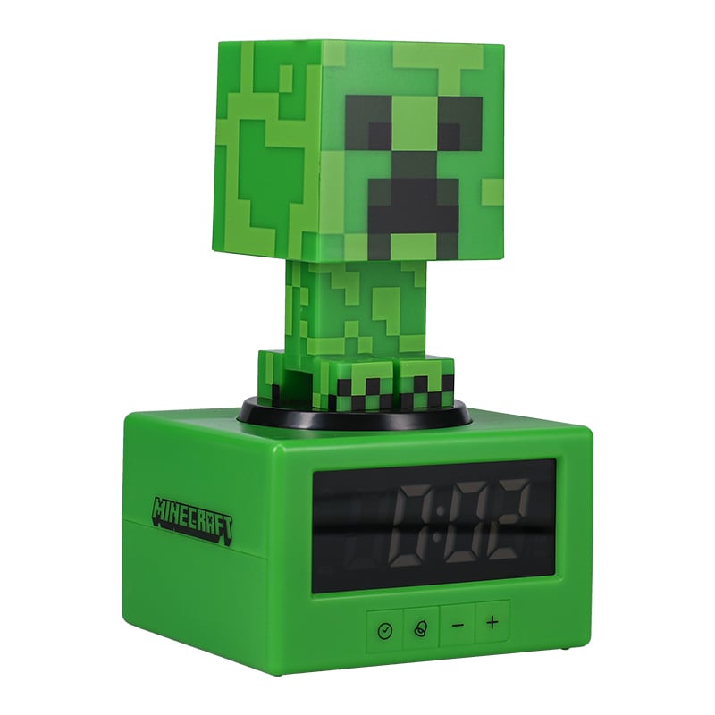 Minecraft Creeper Icon Alarm Clock Vækkeur Geekd Dk