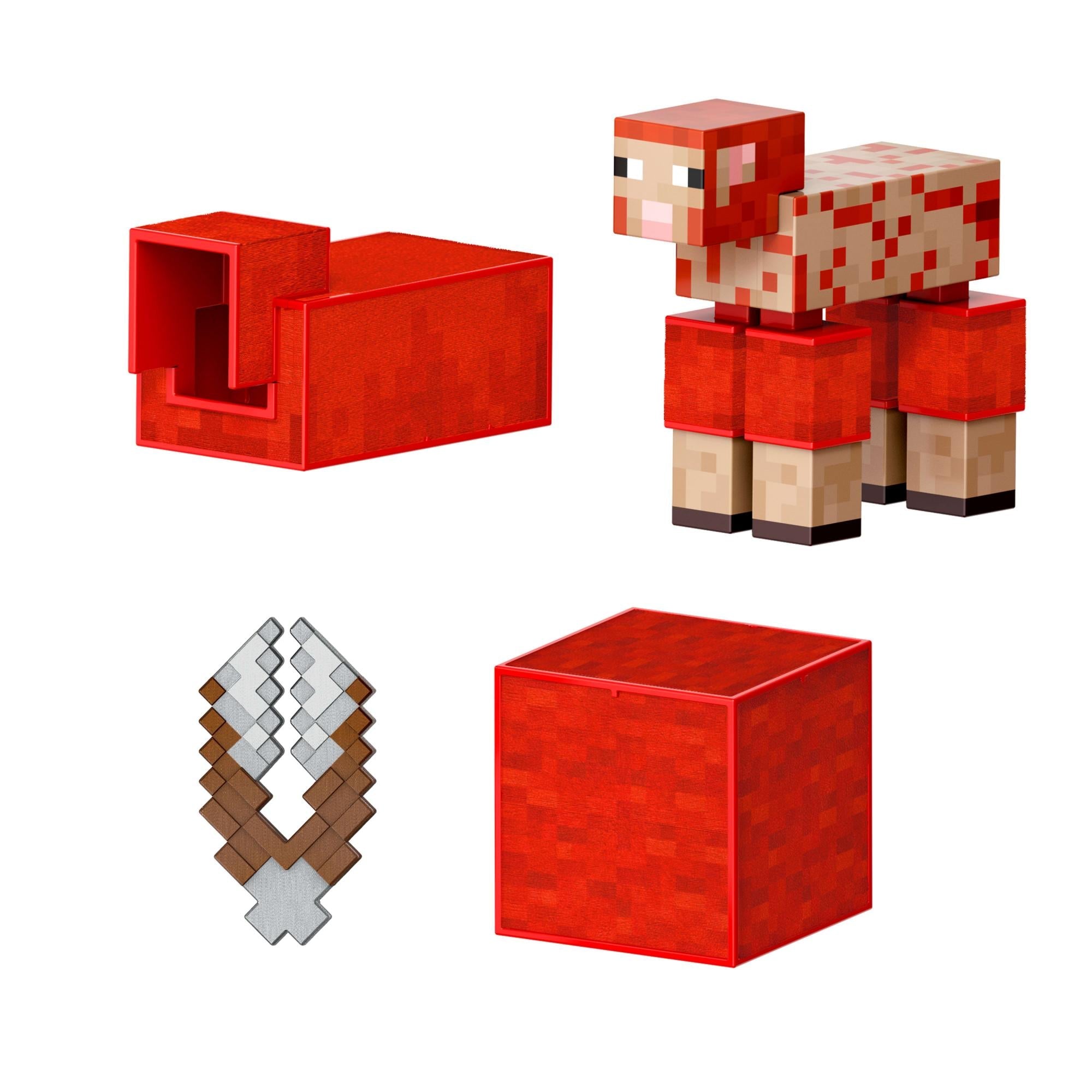 Minecraft Diamond Level Sheep Action Figure     Accessories  Jcv22  Geekd Dk