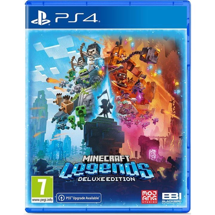 Minecraft Legends  Deluxe Edition  Playstation   Ps4 Spil Geekd Dk