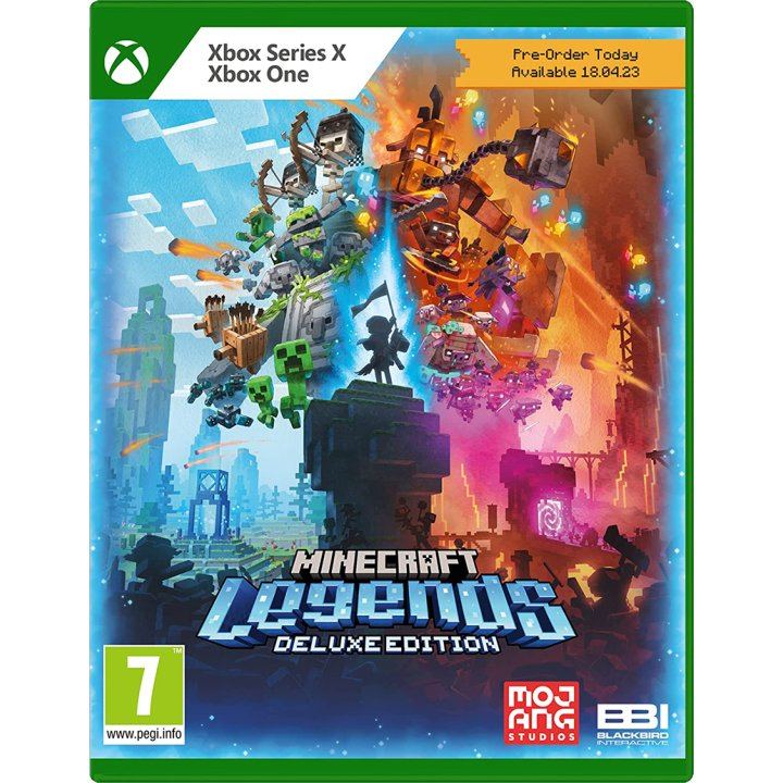Minecraft Legends  Deluxe Edition  Xbox Spil Geekd Dk