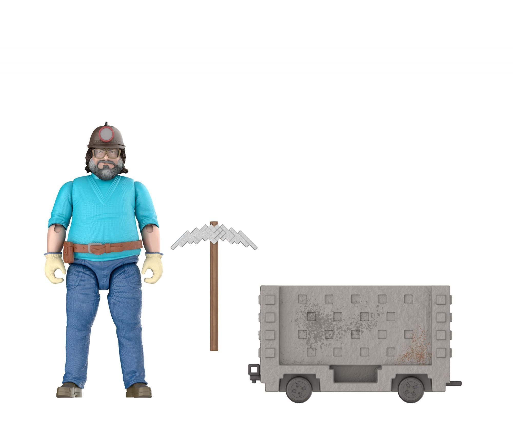 Minecraft Steve   Minecart Filmfigur