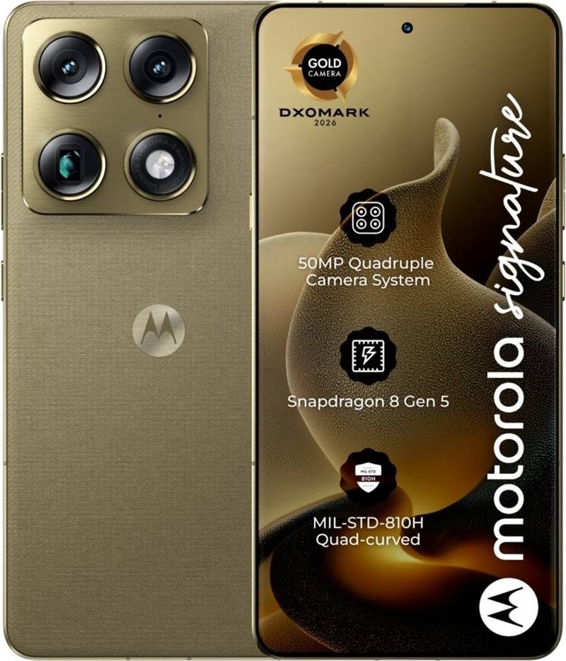 Motorola Signature 5g  512gb Martini Olive