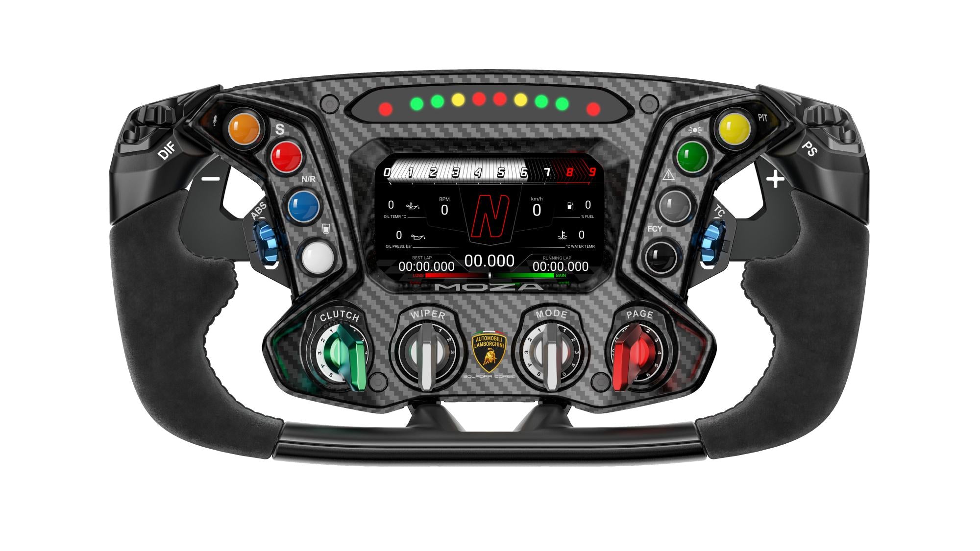 Moza Essenza Scv12 Lamborghini Steering Wheel