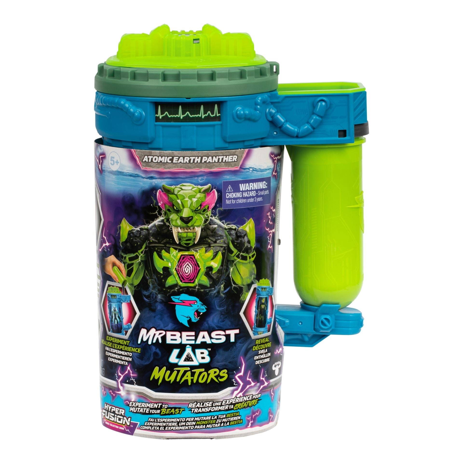 Mr  Beast Lab Mutation Chamber Atomic Earth Panther Figur Geekd Dk