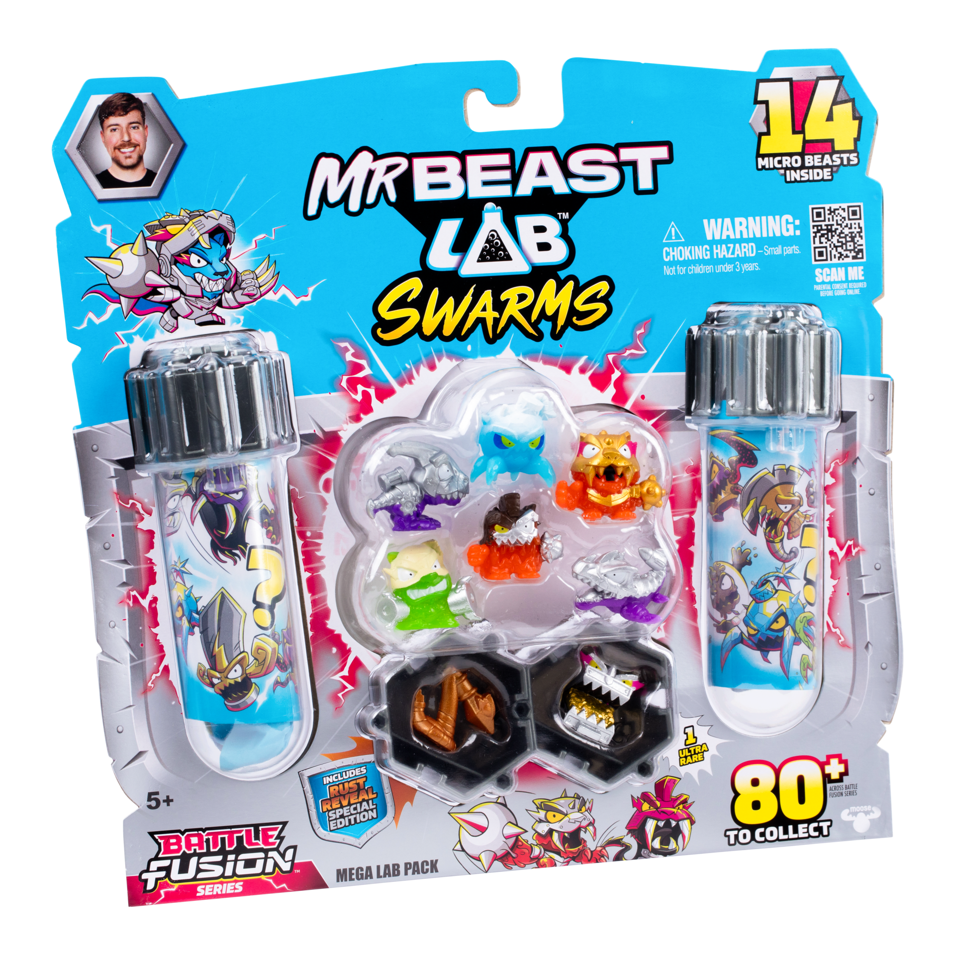 Mrbeast Lab Swarms Battle Fusion   14-pack  Style    Figur Geekd Dk