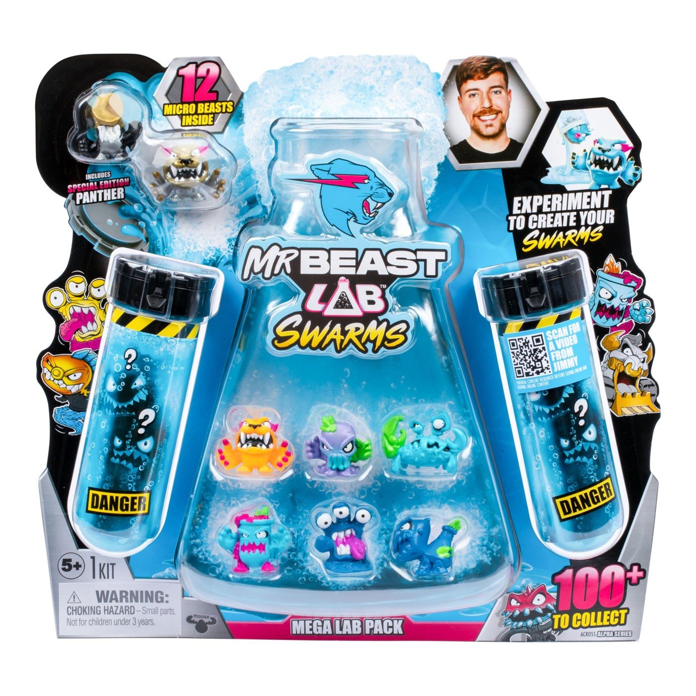 Mrbeast Lab Swarms Mega Lab 12 Pack Figur Geekd Dk
