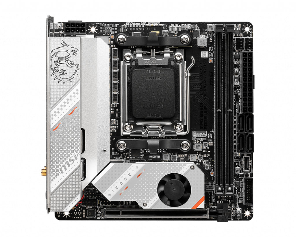 Msi Mpg B650i Edge Wifi Mini Itx  Am5 Amd B650