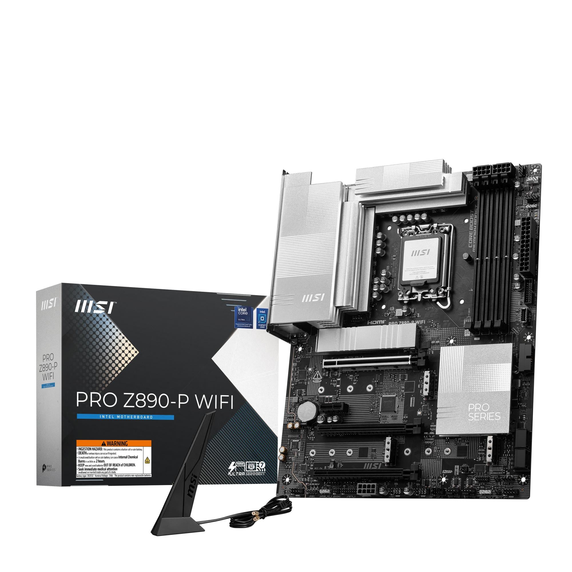 Msi Pro Z890-  Wifi Atx Lga1851 Sokkel Intel Z890
