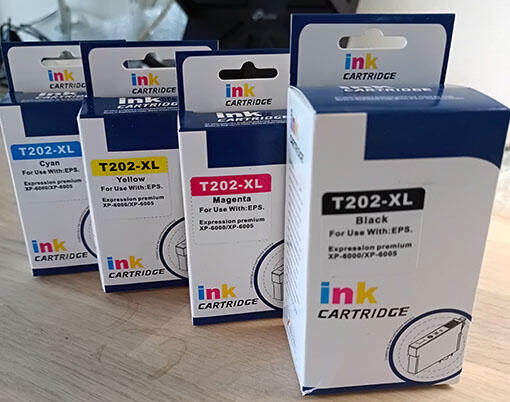 Multipack 202  Sort Gul Cyan Magenta Kompatibel