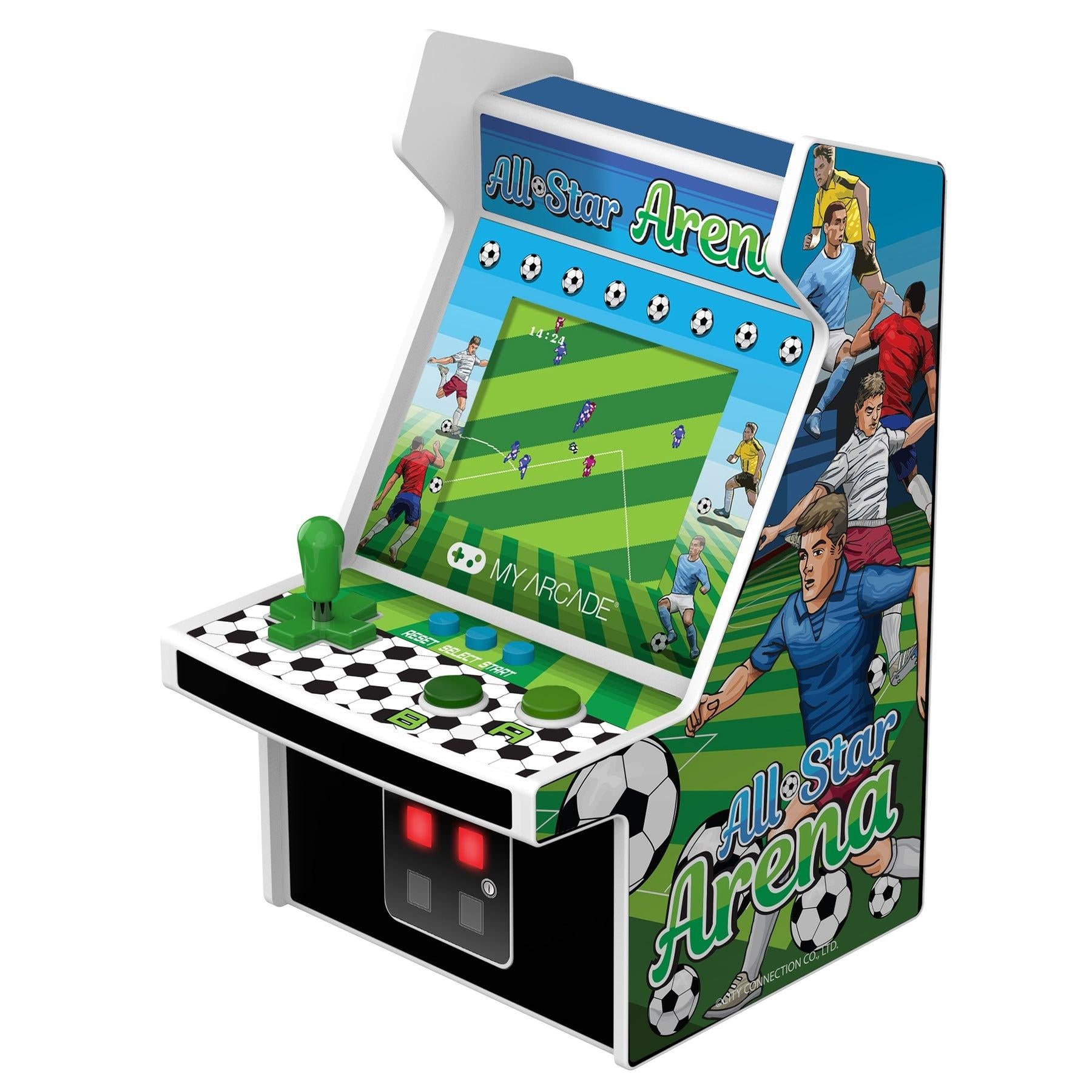 My Arcade  Micro Player   75 All-star Arena Collectible Retro  307 Games In    White