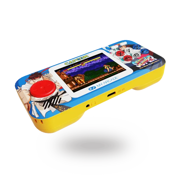 My Arcade Super Street Fighter Ii Pocket Player Pro Arkademaskine Geekd Dk