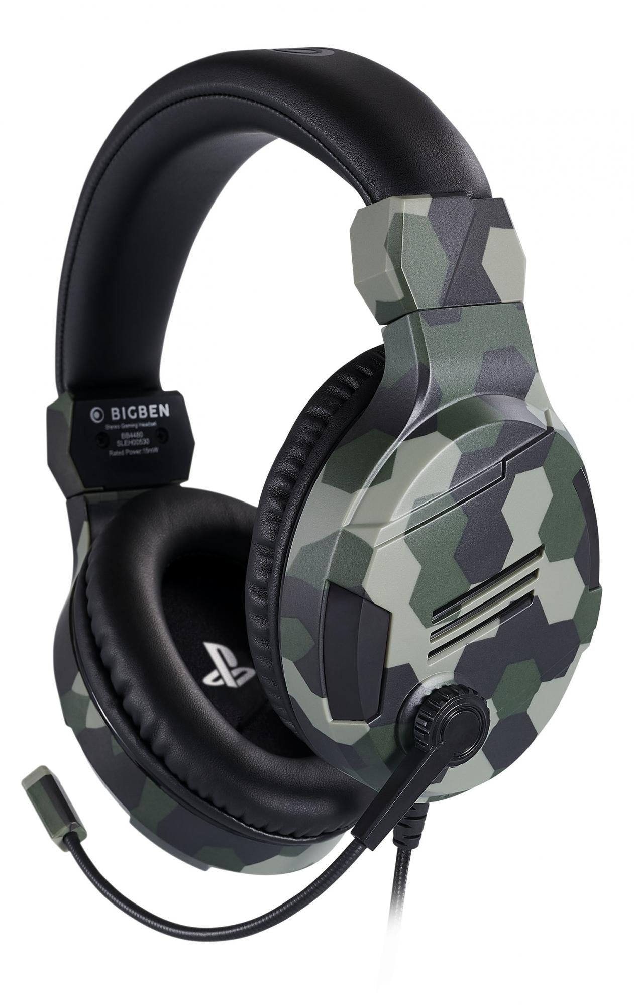 Nacon Ps4 Gaming Headset V3 Grøn Headset Sony Geekd Dk