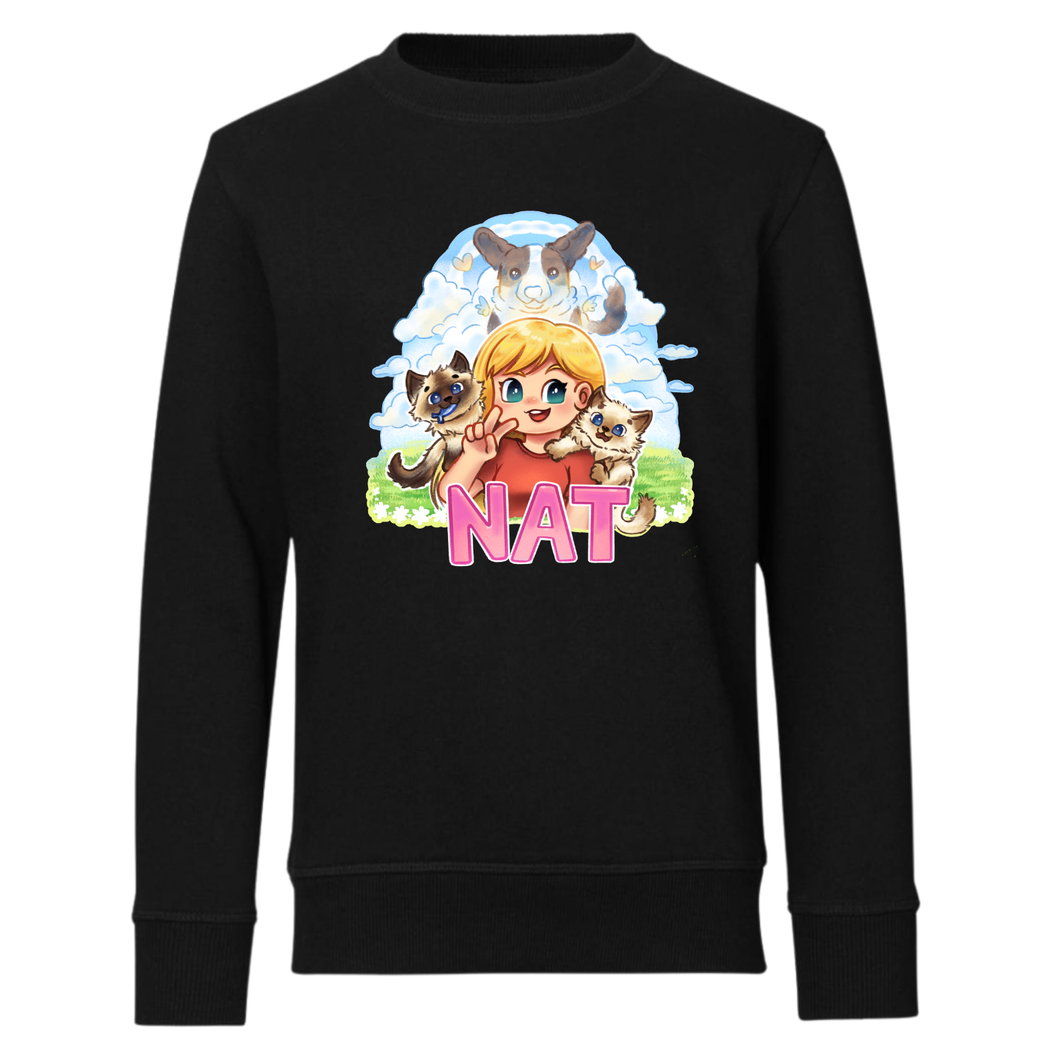 Nat Kæledyr Sweatshirt Geekd Dk
