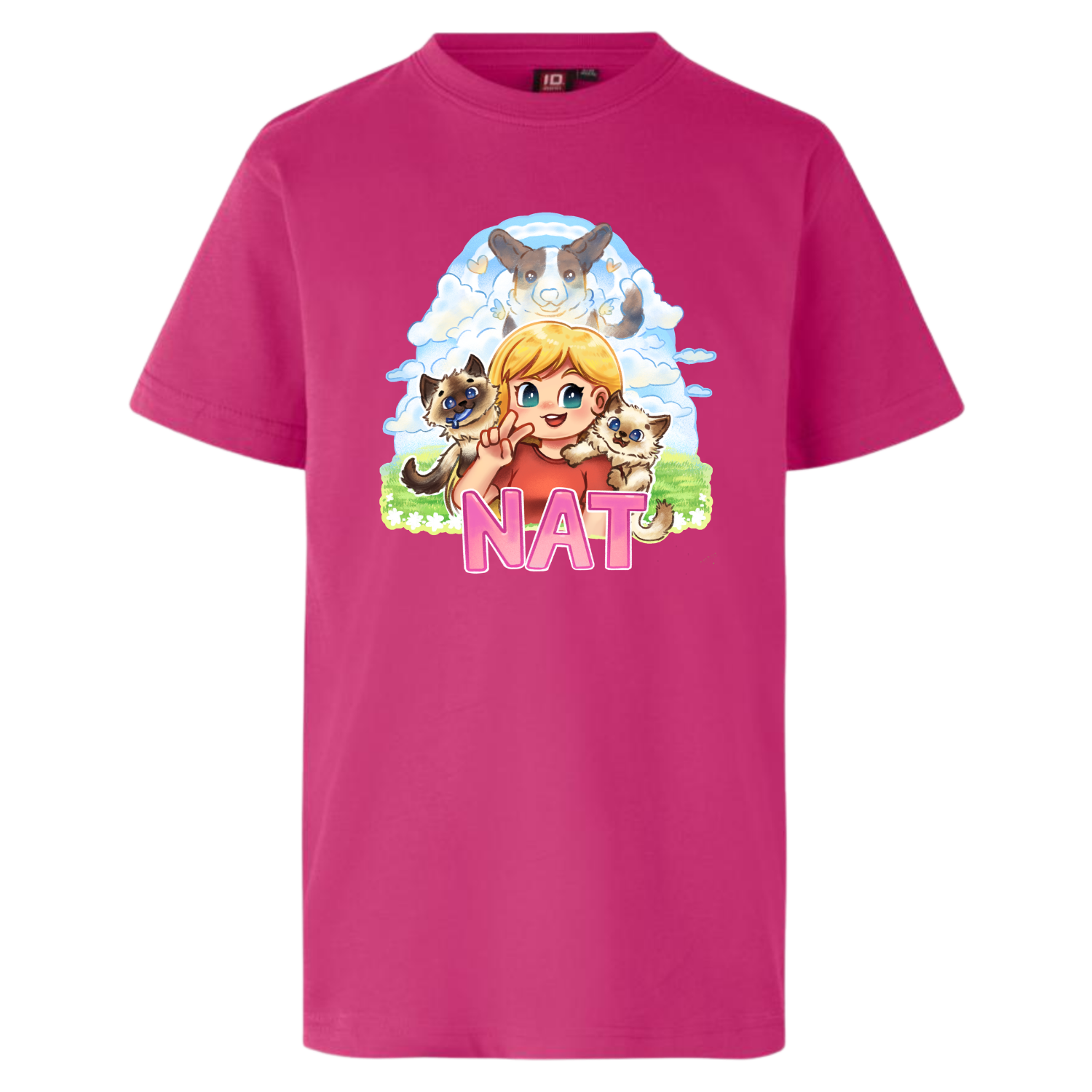 Nat Kæledyr Tee  -shirt Geekd Dk