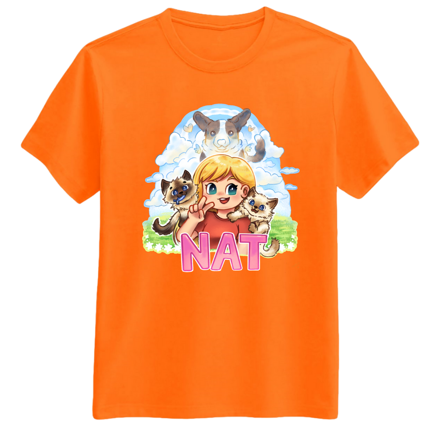 Nat Kæledyr Tee  -shirt Geekd Dk