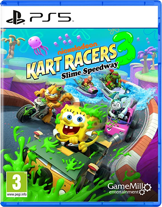 Nickelodeon Kart Racers  : Slime Speedway Playstation   Ps5 Spil Geekd Dk