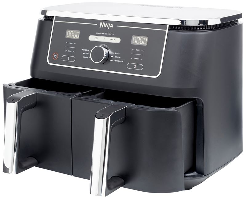Ninja Foodi Max Dual Zone Af400eu Airfryer   47kw Sort