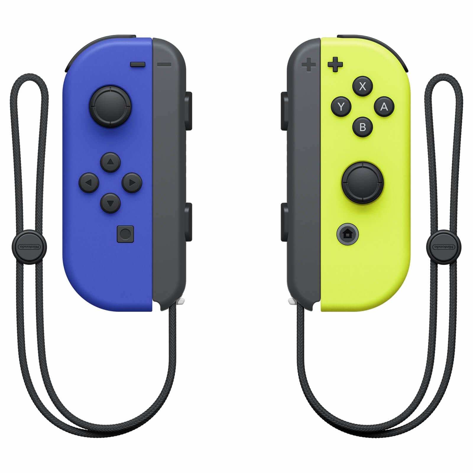 Nintendo Switch Joy-con Controller Pair Blå       Neon Gul