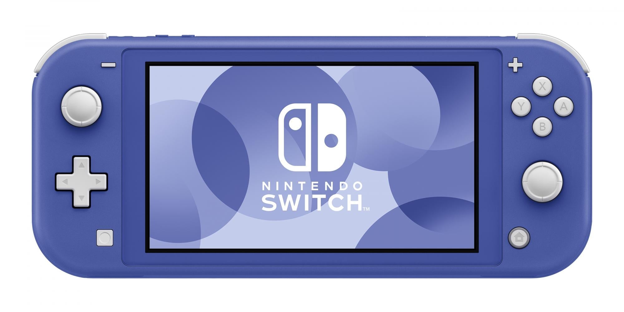 Nintendo Switch Lite Blå Konsol Geekd Dk