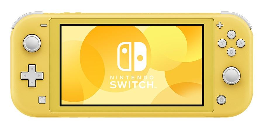 Nintendo Switch Lite Gul Konsol Geekd Dk