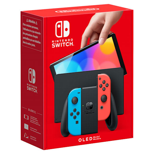 Nintendo Switch  Oled-model  Neon-red Neon-blue