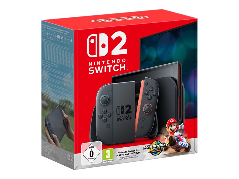 Nintendo Switch   Sort  Inkl Mario Kart World