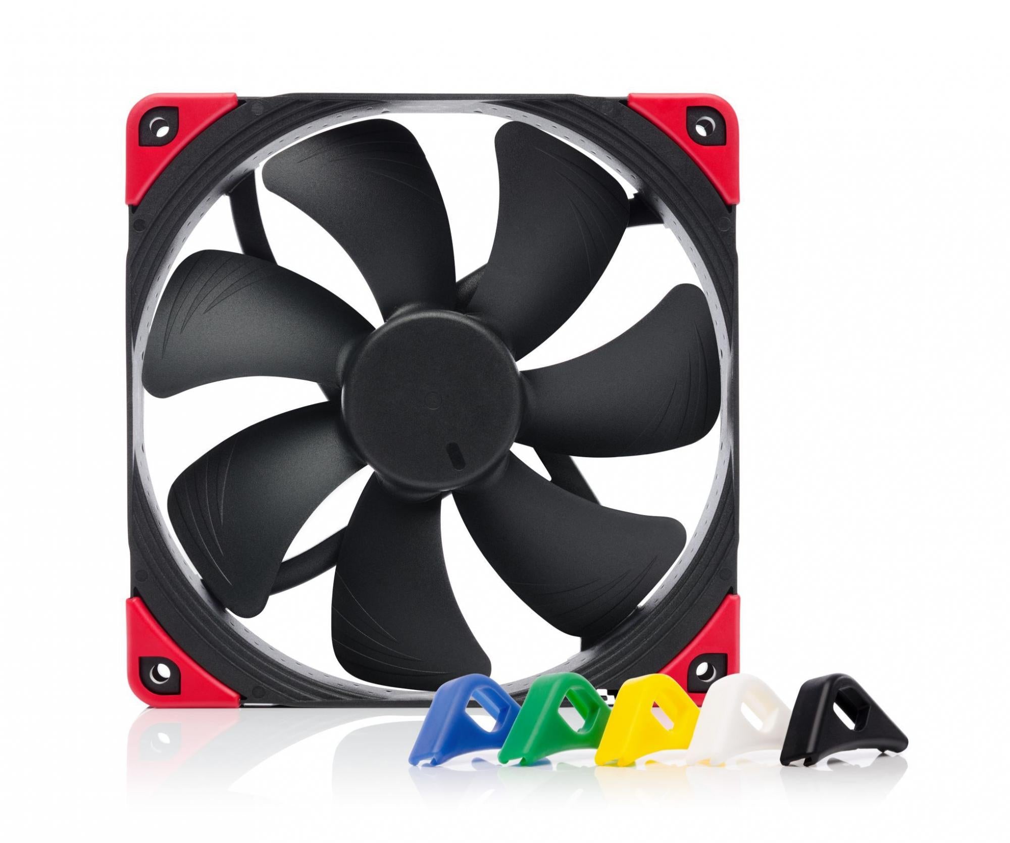 Noctua Chromax Nf-a14 Pwm Fan  -pack Sort 140 Mm Kabinet Blæser Geekd Dk